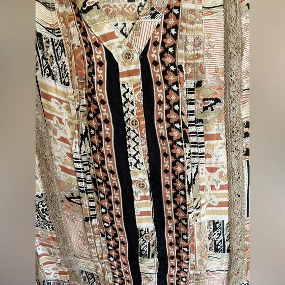 Anthropologie Midi Dress 🫶🏻 Size L - Picture 3 of 9